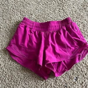 fuchsia pink lulu 4 2.5 shorts